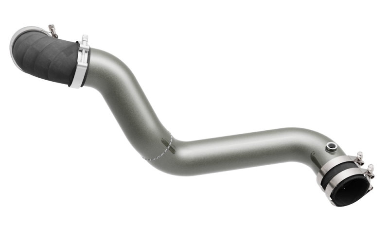 Ford F-150 Charge Pipe Kit - K&N Engineering - Free-Flowing Aluminum Tubes - Gunmetal Gray - `15-`22